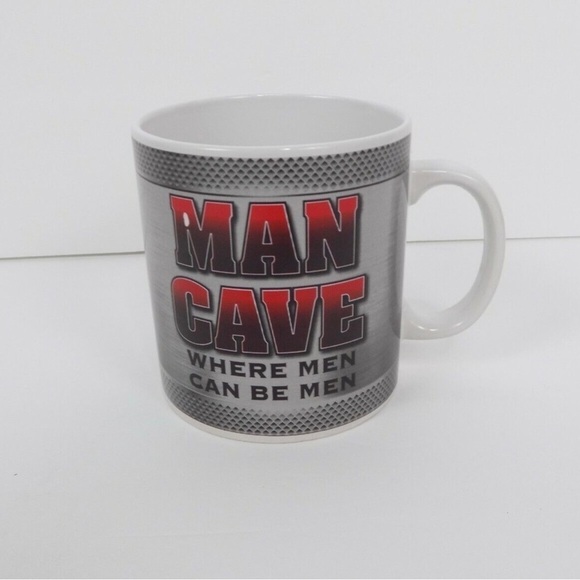 Bay Island Man Cave Coffee Mug Large 2 Cup - Picture 1 of 6